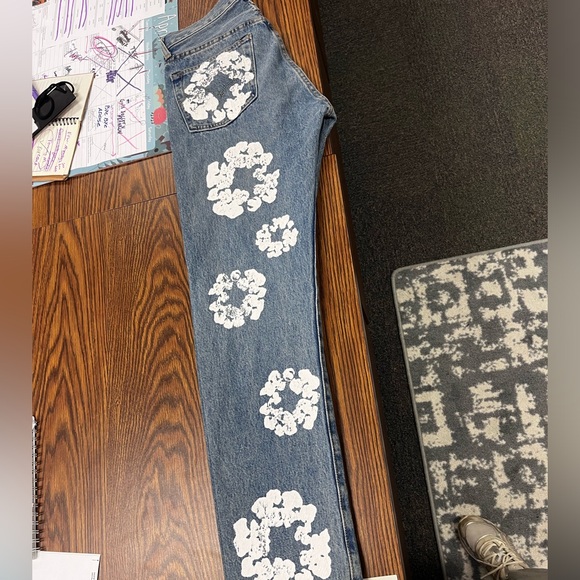 Denim Tears jeans Wreath Light wash - Picture 4 of 4